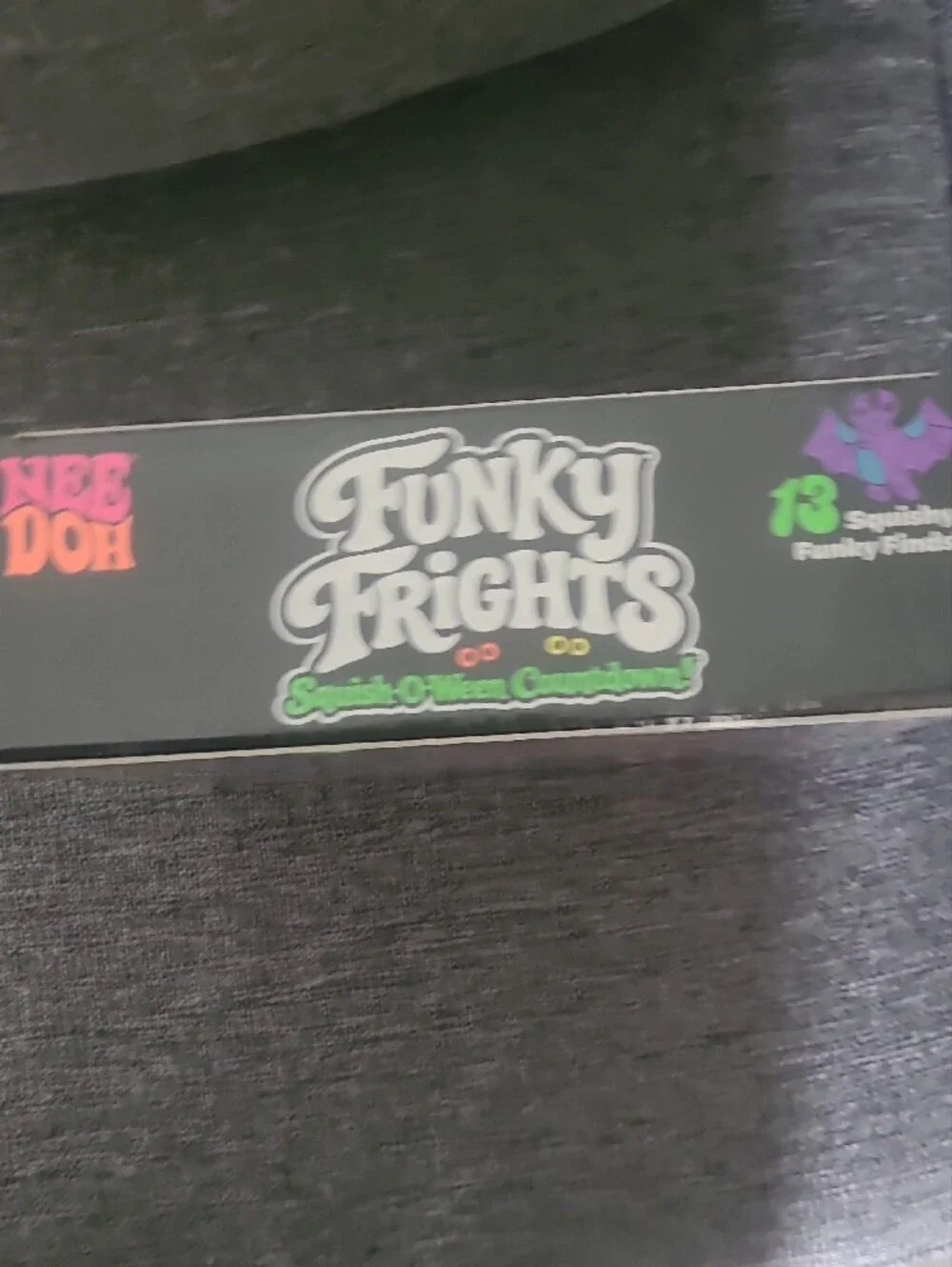 Needoh Funky Frights Squish-O-Ween Countdown - Purple & Black